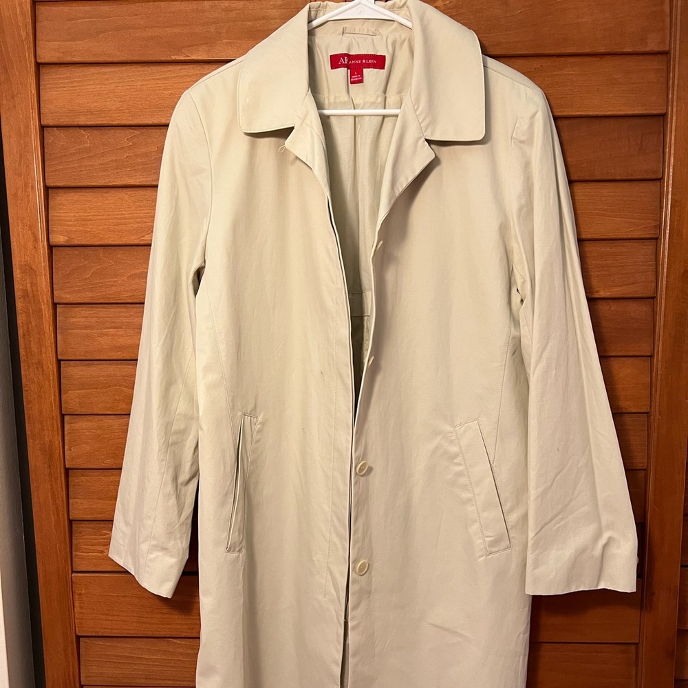 Anne Klein Women’s Beige Trench Coat